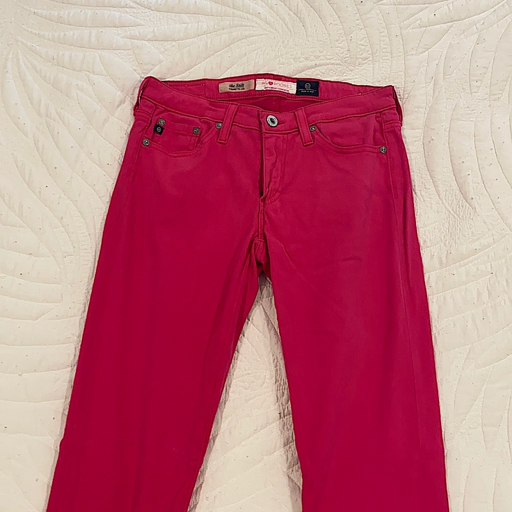 AG the Stilt cigarette leg, sz 26R, fuschia
